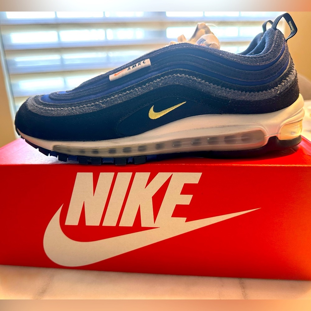 Nike Air Max 97 SE Running Club - Royal Blue & Black DH1085-001 Mens Size 10